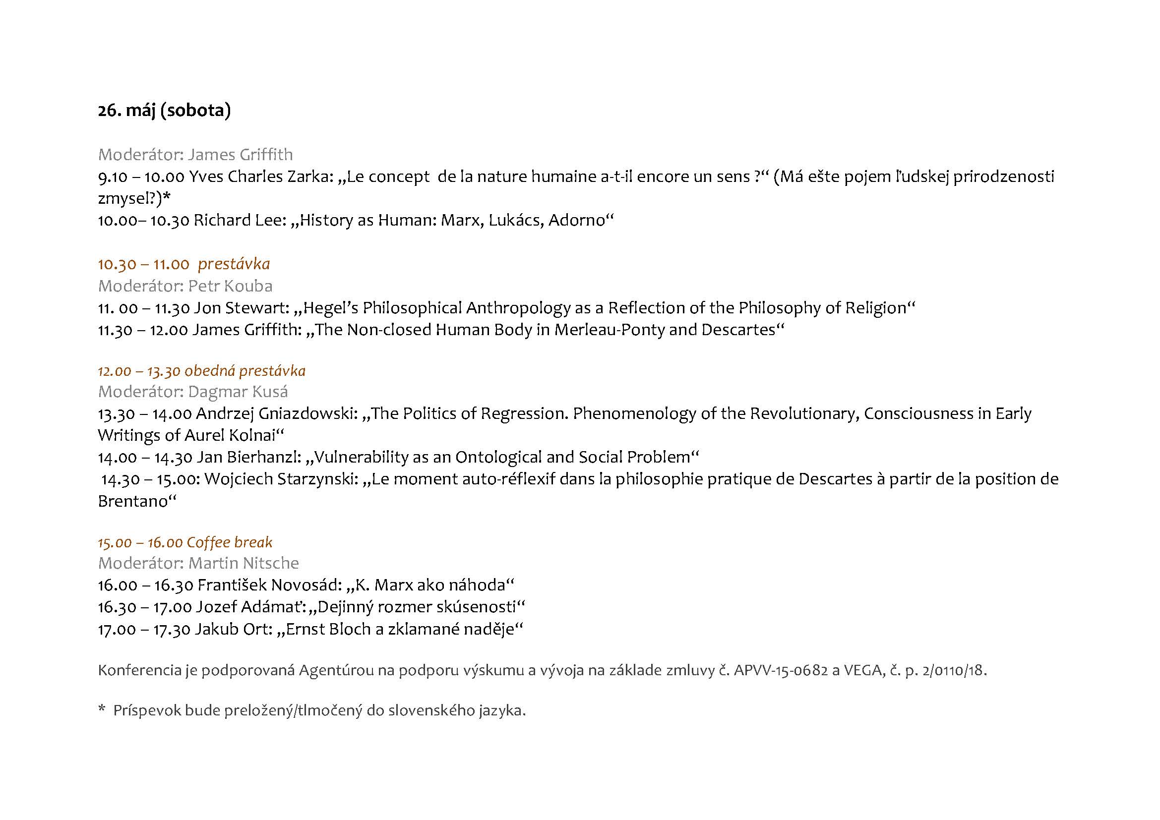 program BFD XIV Page 2